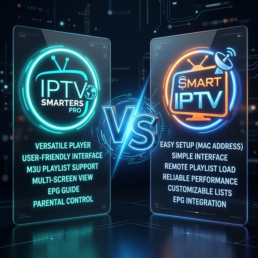 IPTV Smarters Pro versus Smart IPTV: Welke App is Beter?